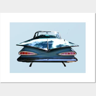 Impala rear view from 1959 Posters and Art